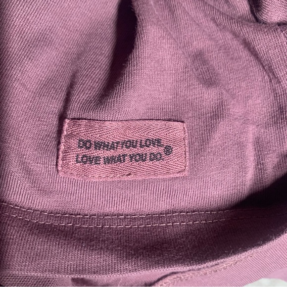 NWT Life Is Good Purple Women's Owl Tee size Large - Picture 7 of 9